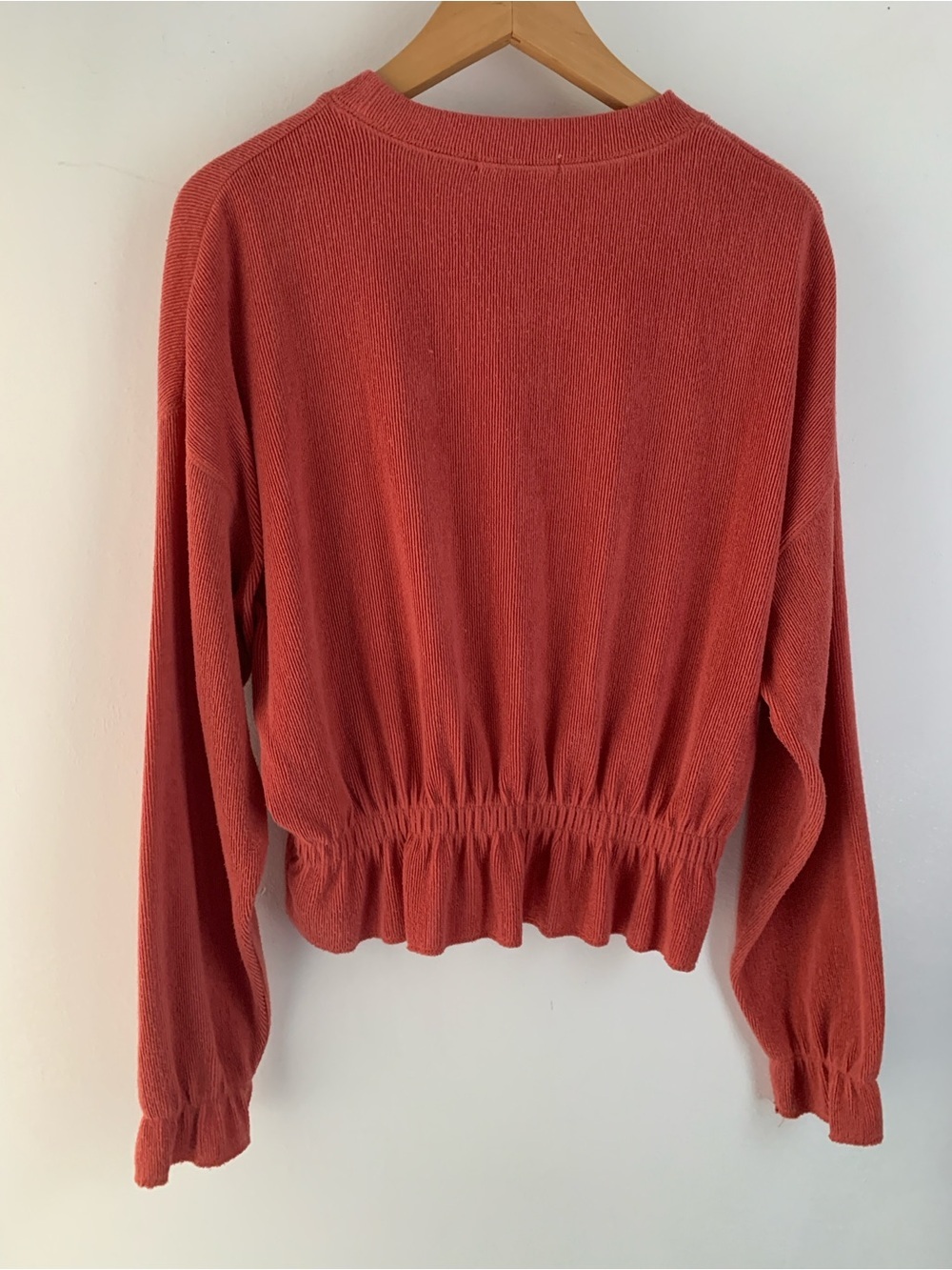 Zara Ruffle Hem Sweater - Picture 5 of 7